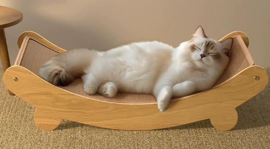 Le Griffoir Transat : Élégance et Confort pour Votre Chat Heureux !