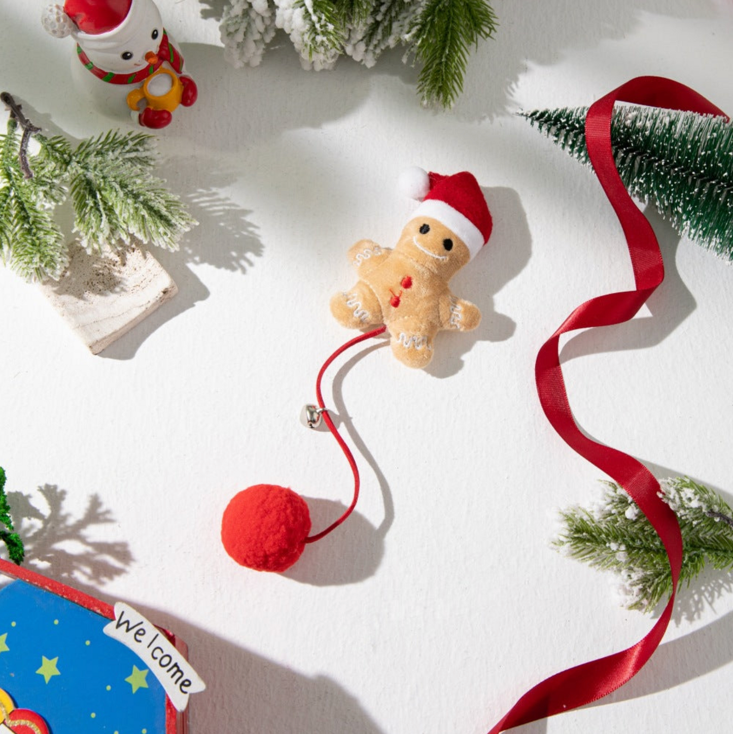 Jouets Festifs de Noël pour Chat – Jeux et Magie des Fêtes