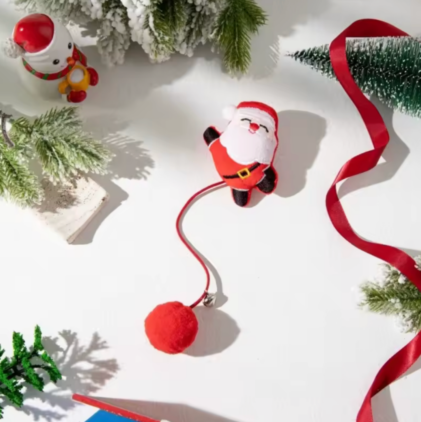 Jouets Festifs de Noël pour Chat – Jeux et Magie des Fêtes
