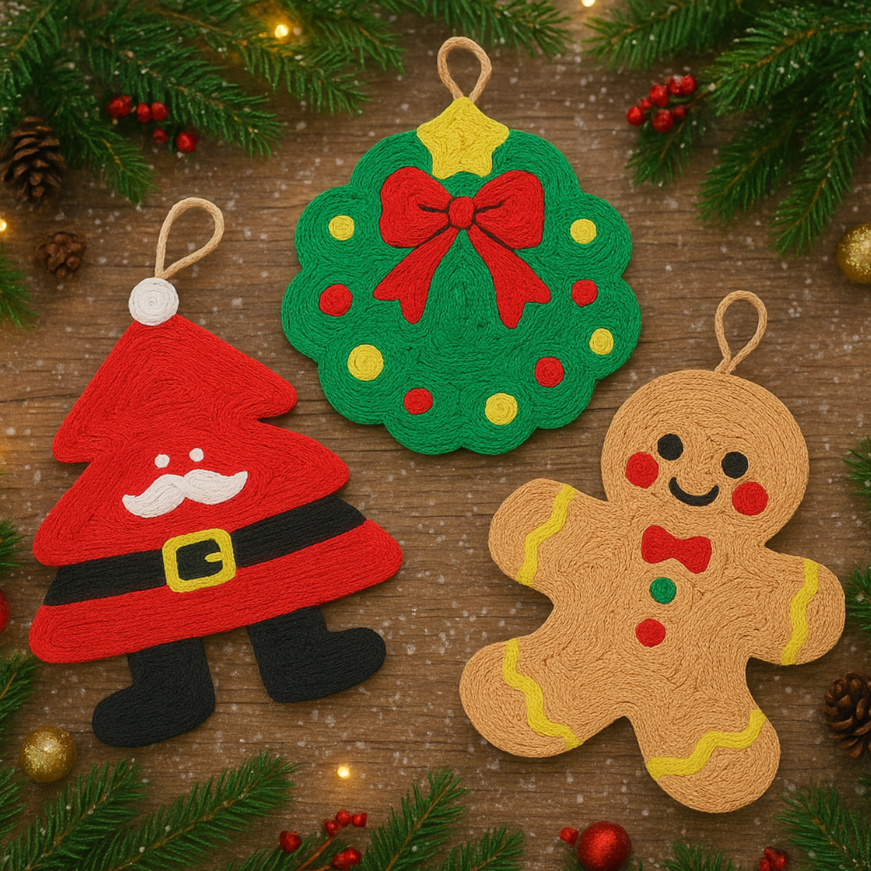 Grattoir de Noël pour chat "Sapin, Pain d’Épice ou Couronne" – La Magie de Noël à Griffer !