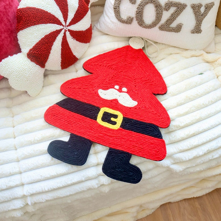 Grattoir de Noël pour chat "Sapin, Pain d’Épice ou Couronne" – La Magie de Noël à Griffer !